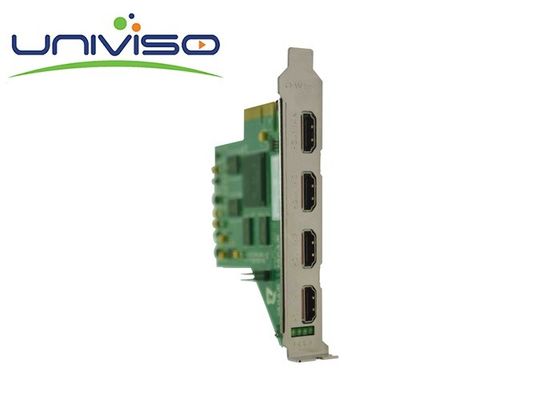 4 Saluran Video Capture Card Ringan Berat Input / Output Tinggi Konektivitas HDMI